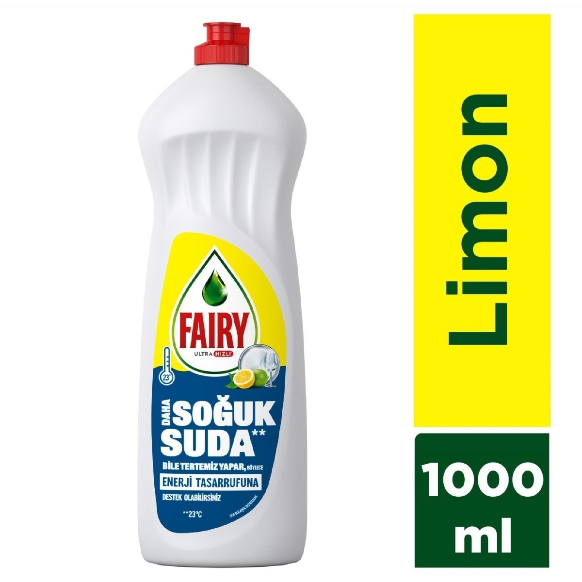 Fairy Temiz & Ferah Sıvı Bulaşık Deterjanı 1000 Ml Limon Kokulu | FAİRY ...